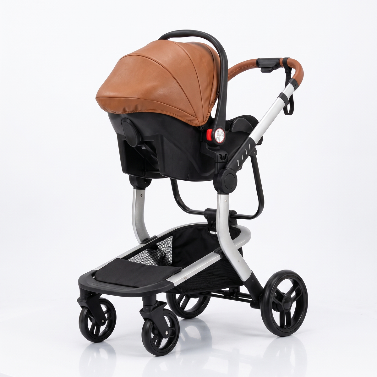 Poussette 3 en 1 Luna Marron