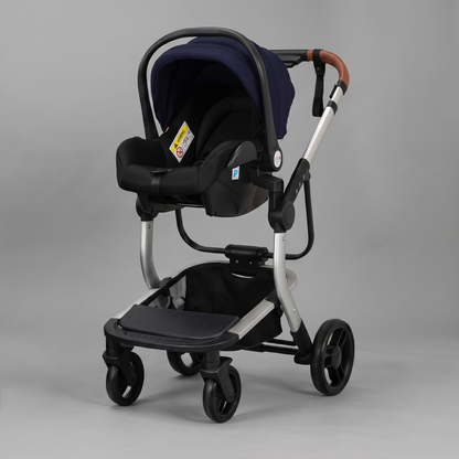 Poussette 3 en 1 Luna Marine
